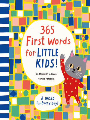 cover image of 365 First Words for Little Kids!